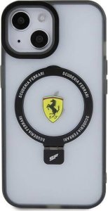 Ferrari Ferrari FEHMP15SUSCAH iPhone 15 / 14 / 13 6.1" transparent hardcase Ring Stand 2023 Collection MagSafe 17