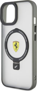 Ferrari Ferrari FEHMP15SUSCAH iPhone 15 / 14 / 13 6.1" transparent hardcase Ring Stand 2023 Collection MagSafe 10