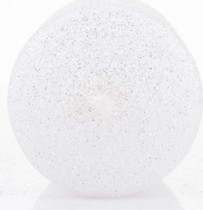 Art-Pol Pl Świeca 4-Pack Brokat Biały 4