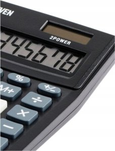 Kalkulator Eleven ELEVEN Kalkulator biurowy CMB801BK czarny 8