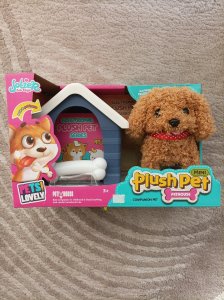 Hipo Piesek na baterie z budą Mini Plush Pet Series mix cena za 1szt 1