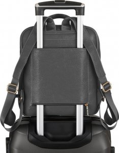 Peterson Pojemny plecak damski ze skóry ekologicznej - Peterson NoSize 5