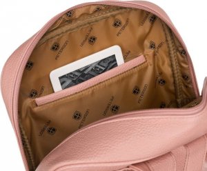 Peterson Pojemny plecak damski ze skóry ekologicznej - Peterson NoSize 14