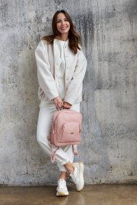 Peterson Pojemny plecak damski ze skóry ekologicznej - Peterson NoSize 7