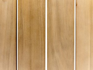 Beliani Zestaw ogrodowy drewniany 5-osobowy złamana biel MYKONOS 14