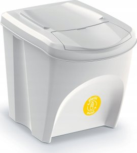 Kosz na śmieci Prosperplast ŚMIETNIK KOSZE NA ŚMIECI 25 L SORTIBOX SET4 SZT. POPIELATY 2