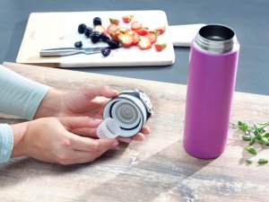 Leifheit Termos Flip, 600 ml, fioletowy 3