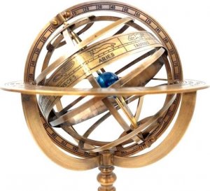 Giftdeco Astrolabium sferyczne mosiężne GLB-0020 4