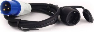 Kabel zasilający Carbest Przedłużacz adapter Schuko CEE 3x2,5 40 cm - Carbest Uniwersalny 1