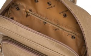 Peterson Pojemny plecak damski ze skóry ekologicznej - Peterson NoSize 5