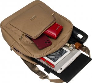 Peterson Pojemny plecak damski ze skóry ekologicznej - Peterson NoSize 9