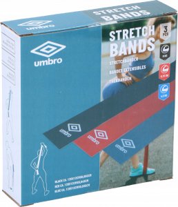 Umbro ZESTAW 3 GUM TAŚM DO ĆWICZEŃ STRETCH BAND UMBRO 2