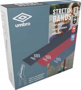 Umbro ZESTAW 3 GUM TAŚM DO ĆWICZEŃ STRETCH BAND UMBRO 5