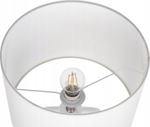 Lampa stołowa Beliani Lampa stołowa ceramiczna biała LABRADA 4