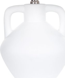 Lampa stołowa Beliani Lampa stołowa ceramiczna biała LABRADA 6