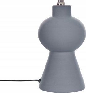 Lampa stołowa Beliani Lampa stołowa ceramiczna szara FABILOS 5