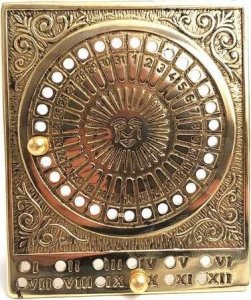 Giftdeco Mosiężny Kalendarz Azteków Dekoracyjny - ST485 3