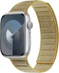 Crong Crong Melange - Pasek magnetyczny do Apple Watch 38/40/41 mm (żółty melanż) 3