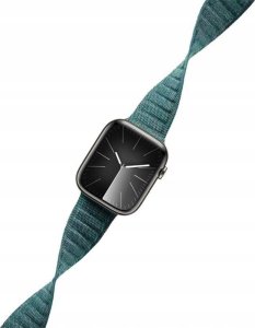 Crong Crong Melange - Pasek magnetyczny do Apple Watch 42/44/45/49 mm (turkusowy melanż) 4