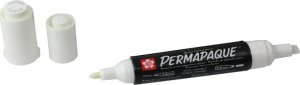 Sakura Marker Permapaque Dual Point biały, 2