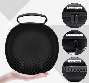 JYS Futerał Etui Pokrowiec Case Walizka Na Okulary Gogle Vr Oculus Meta Quest 3 / Jys-mq007 Czarny 9