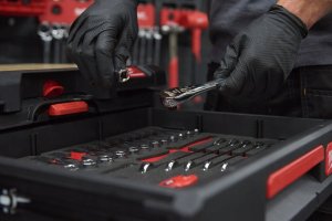 Milwaukee MILWAUKEE RĘKAWICE NITRYLOWE XL/10  /50 par 4