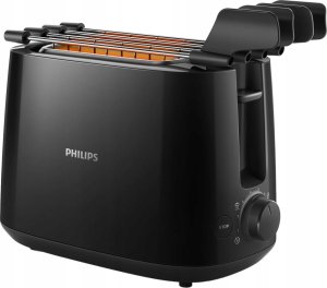 Toster Philips Philips | Daily Collection Toaster | HD2583/90 | Number of slots 2 | Housing material Plastic | Black 3