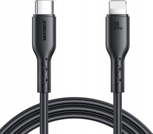 Kabel USB Joyroom USB-C - Lightning 1 m Czarny (JYR806) 1