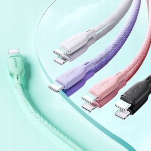Kabel USB Joyroom USB-A - USB-C 1 m Fioletowy (JYR793) 11