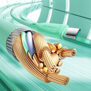 Kabel USB Joyroom USB-A - USB-C 1 m Fioletowy (JYR793) 10