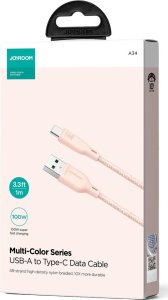 Kabel USB Joyroom USB-A - USB-C 1 m Różowy (JYR797) 5