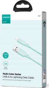 Kabel USB Joyroom USB-A - Lightning 1 m Zielony (JYR789) 5