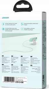 Kabel USB Joyroom USB-A - Lightning 1 m Zielony (JYR789) 6