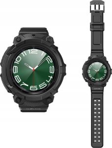 Supcase Etui Supcase Unicorn Beetle Pro + 2x szkło hartowane Samsung Galaxy Watch 6 Classic 47mm Black 2