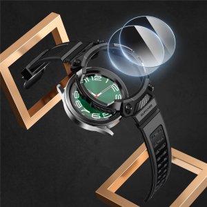 Supcase Etui Supcase Unicorn Beetle Pro + 2x szkło hartowane Samsung Galaxy Watch 6 Classic 47mm Black 6