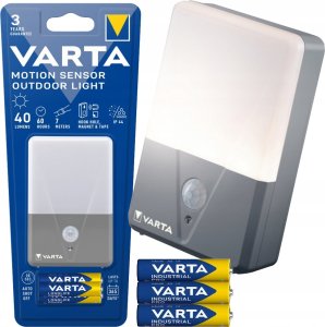 Kinkiet Varta LAMPA MOTION SENSOR OUTDOOR LIGHT VARTA 2
