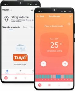 Grzejnik Warmtec Grzejnik konwektorowy Warmtec WARMTE_EWE+ 1000 WIFI 1000W biały 4