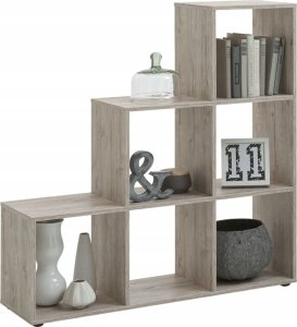 FMD Przegroda pokojowa, 6 przegród, 104,3x32,6x106,5 cm, dąb piaskowy 2