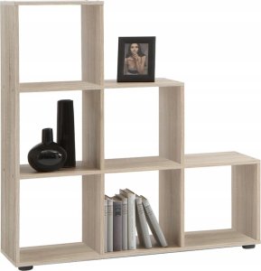 FMD Przegroda pokojowa, 6 przegród, 104,3x32,6x106,5 cm, dąb piaskowy 3