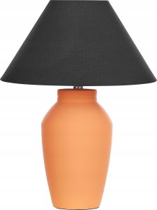 Lampa stołowa Beliani Lampa stołowa ceramiczna pomarańczowa RODEIRO Lumarko! 1