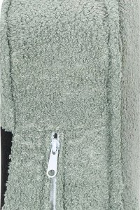 Beliani Szezlong boucle prawostronny zielony ALLIER 8