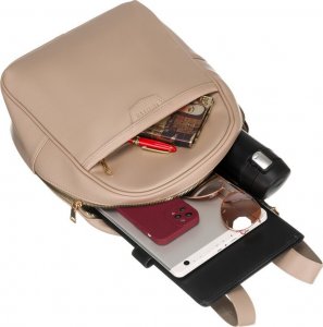 Peterson Pojemny plecak damski ze skóry ekologicznej - Peterson NoSize 8