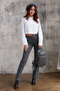 Peterson Pojemny plecak damski ze skóry ekologicznej - Peterson NoSize 13