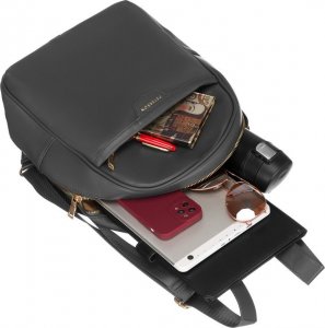 Peterson Pojemny plecak damski ze skóry ekologicznej - Peterson NoSize 8