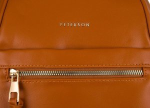 Peterson Elegancki plecak damski ze skóry ekologicznej - Peterson NoSize 7