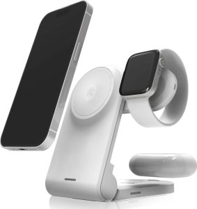 Ładowarka STM STM ChargeTree MAG - Mobilna ładowarka bezprzewodowa 3w1 z MagSafe (biały) 8