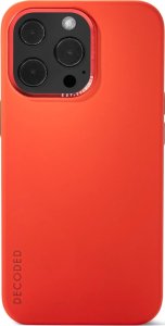 Decoded Decoded Silicone Backcover iPhone 13 Pro Max Brick Red 1