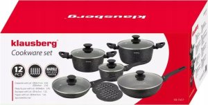 Klausberg Zestaw garnków marmurkowych 12 elementów KB-7657 4