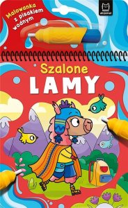 Aksjomat Malowanka z pisakiem wodnym Szalone lamy 37361 1