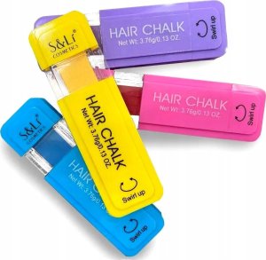 Norimpex *****Kreda do włosów w pisaku 4szt 1005334 53343 2